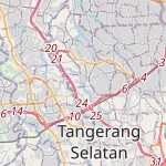 Peta lokasi: Perigi, Indonesia untuk keperluan jadwal sholat