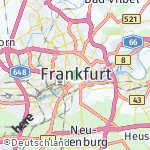 Peta lokasi: Frankfurt am Main, Jerman