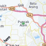 Peta lokasi: Puncak Alam, Malaysia