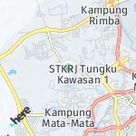 Peta lokasi: Kampung Katok, Brunei Darussalam
