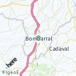 Peta lokasi: Bombarral, Portugal