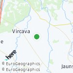 Peta lokasi: Vircava, Latvia