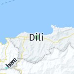 Peta lokasi: Dili, Timor Leste