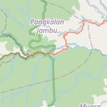 Peta lokasi: Pangkalan Jambu, Indonesia untuk keperluan jadwal sholat