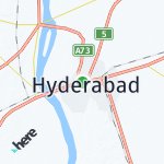 Peta lokasi: Hyderabad, Pakistan