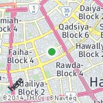 Peta lokasi: Nuzha-Block 3, Kuwait