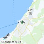 Peta lokasi: Visby, Swedia