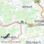 Peta lokasi: Lorch, Jerman