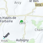 Peta lokasi: Lais, Prancis