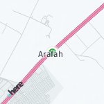 Peta lokasi: Arafah, Arab Saudi