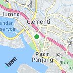 Peta lokasi: Pasir Panjang, Singapura