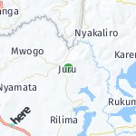 Peta lokasi: Juru, Rwanda