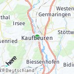 Peta lokasi: Kaufbeuren, Jerman