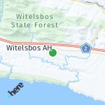 Peta lokasi: Woodlands, Afrika Selatan