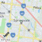 Peta lokasi: Springvale, Australia