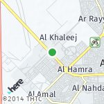 Peta lokasi: Az Zuhur, Arab Saudi