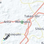 Peta lokasi: Mimasaka, Jepang