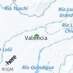 Peta lokasi: Valencia, Ekuador