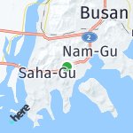 Peta lokasi: Namp'o-Dong, Korea Selatan
