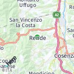 Peta lokasi: Rende, Italia