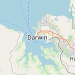 Peta lokasi: Darwin, Australia