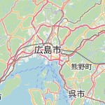 Peta lokasi: Hiroshima, Jepang