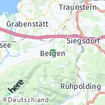 Peta lokasi: Bergen, Jerman