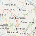 Peta lokasi: San Francisco, Kolombia