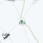 Peta lokasi: Celil, Turki