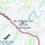 Peta lokasi: As Pontes de García Rodríguez, Spanyol