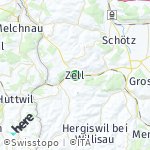 Peta lokasi: Zell, Swiss