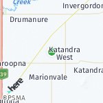 Peta lokasi: Marungi, Australia