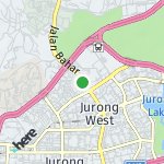 Peta lokasi: Jurong West, Singapura