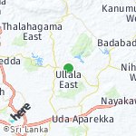 Peta lokasi: Malana, Sri Lanka