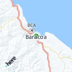 Peta lokasi: Baracoa, Kuba
