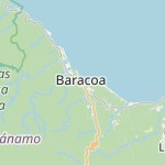 Peta lokasi: Baracoa, Kuba