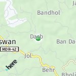 Peta lokasi: Darb, India