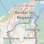 Peta lokasi: Lumapas, Brunei Darussalam