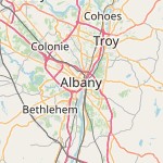 Peta lokasi: Albany, Amerika Serikat