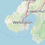 Peta lokasi: Wellington, Selandia Baru