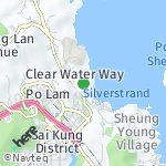 Peta lokasi: Silverstrand Beach, Hong Kong-Cina