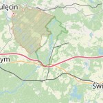 Peta lokasi: Łagów, Polandia