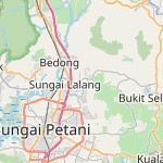 Peta lokasi: Taman Bandar Baru, Malaysia untuk keperluan jadwal sholat