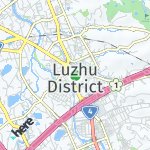 Peta lokasi: Luzhu District, Taiwan