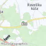 Peta lokasi: Raveliku küla, Estonia