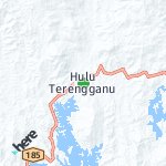 Peta lokasi: Hulu Terengganu, Malaysia