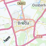 Peta lokasi: Breda, Belanda