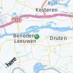 Peta lokasi: Boven-Leeuwen, Belanda
