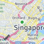 Peta lokasi: Orchard, Singapura