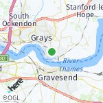 Peta lokasi: Tilbury, Inggris Raya